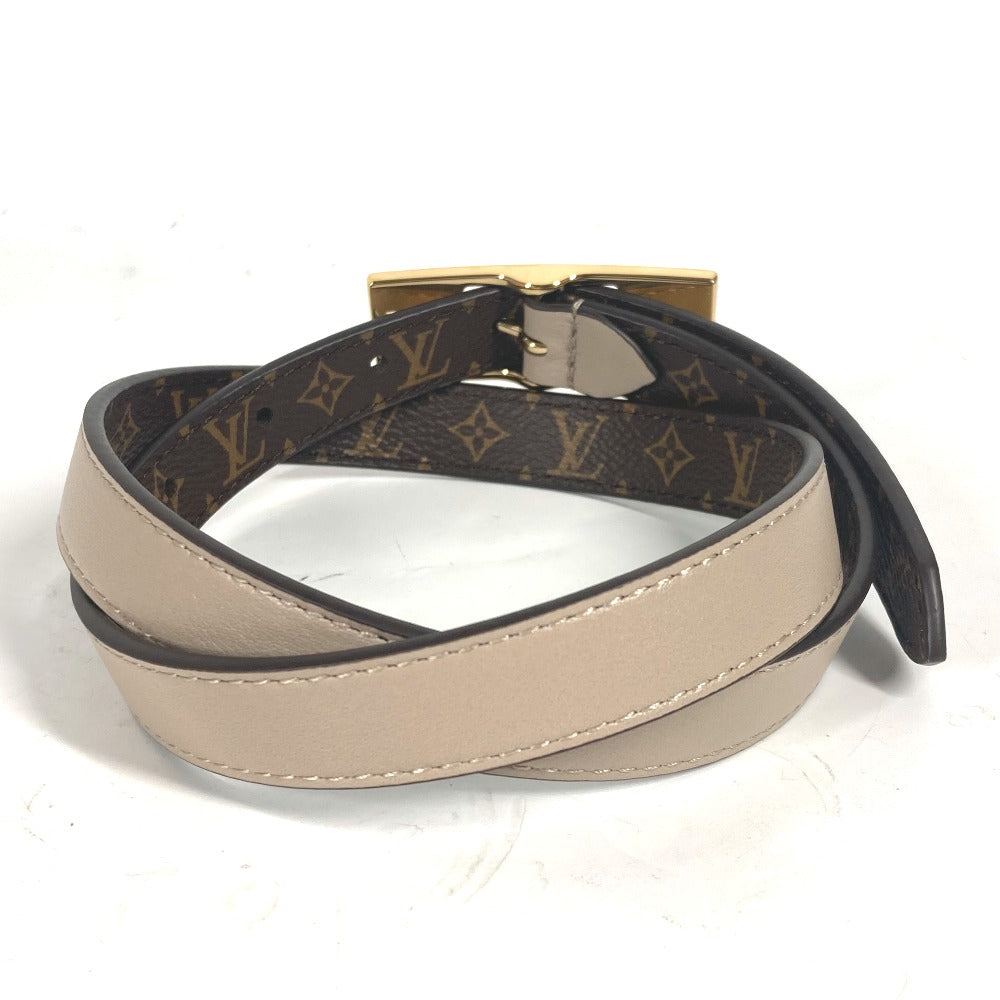 LOUIS VUITTON M8370Y モノグラム ベルト・LV デュオ 18MM リバーシブル アクセサリー 細ベルト ズボン用ベルト ベルト モノグラムキャンバス レディース ブラウン - brandshop-reference