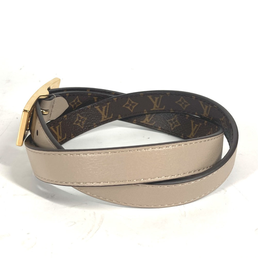 LOUIS VUITTON M8370Y モノグラム ベルト・LV デュオ 18MM リバーシブル アクセサリー 細ベルト ズボン用ベルト ベルト モノグラムキャンバス レディース ブラウン - brandshop-reference