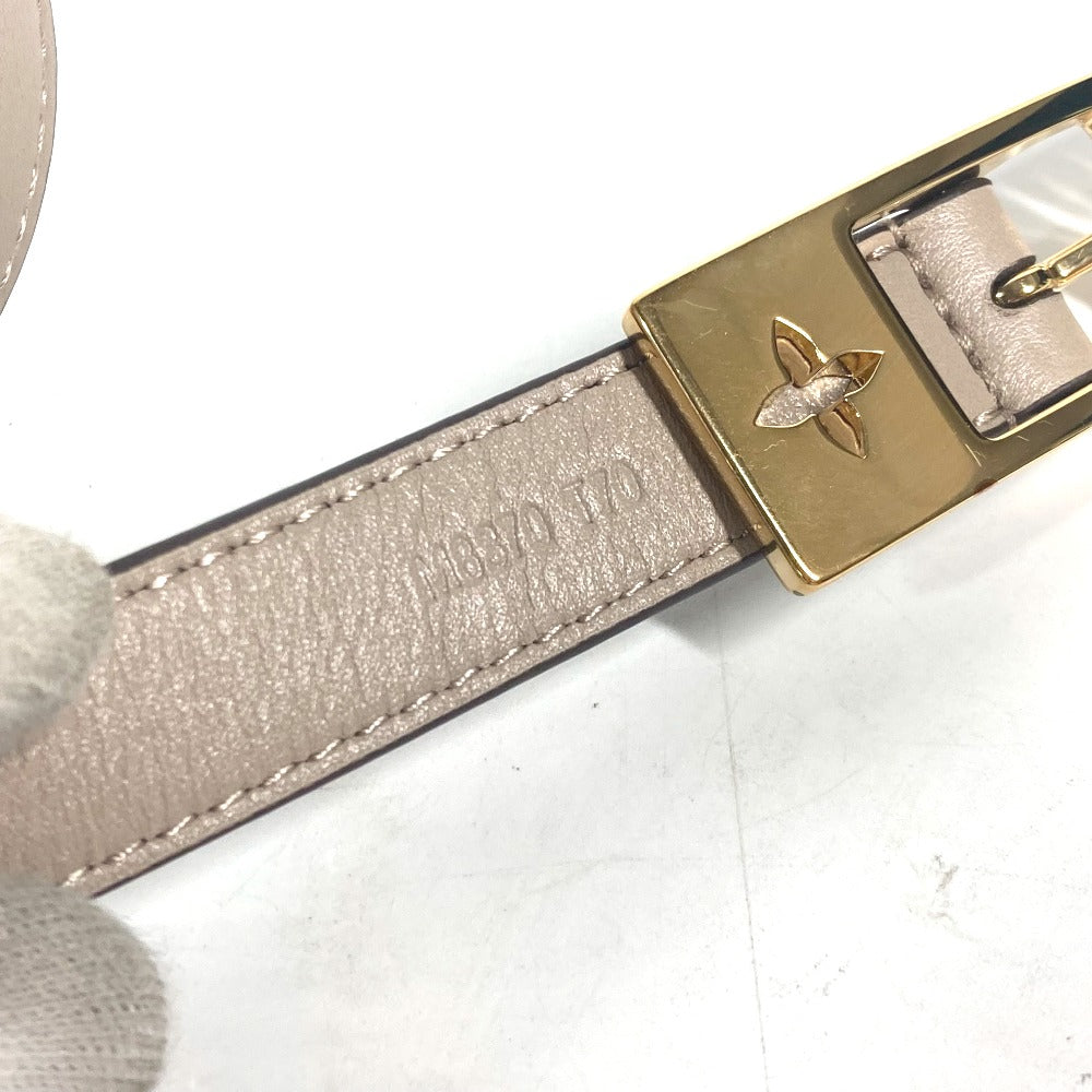 LOUIS VUITTON M8370Y モノグラム ベルト・LV デュオ 18MM リバーシブル アクセサリー 細ベルト ズボン用ベルト ベルト モノグラムキャンバス レディース ブラウン - brandshop-reference