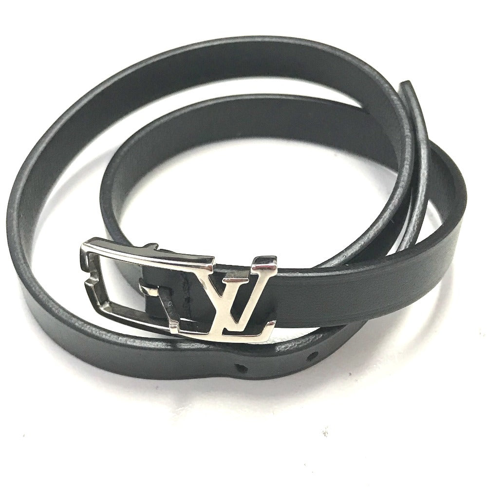 LOUIS VUITTON M6257E ブラスレ・ネオグラム 2重ブレスレット アクセサリー ブレスレット レザー メンズ ブラック - brandshop-reference