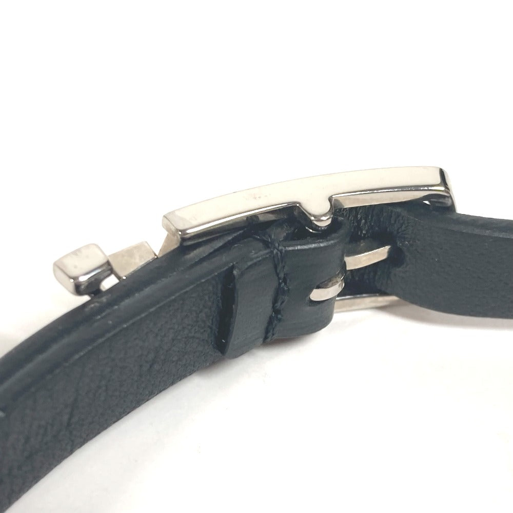 LOUIS VUITTON M6257E ブラスレ・ネオグラム 2重ブレスレット アクセサリー ブレスレット レザー メンズ ブラック - brandshop-reference