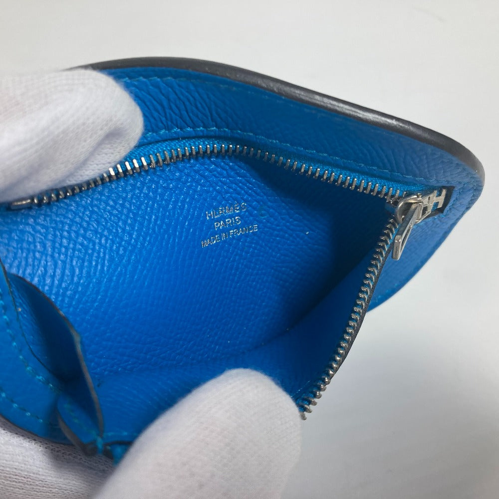 HERMES SURF サーフ 財布 小銭入れ コインケース エプソン ユニセックス ブルー - brandshop-reference