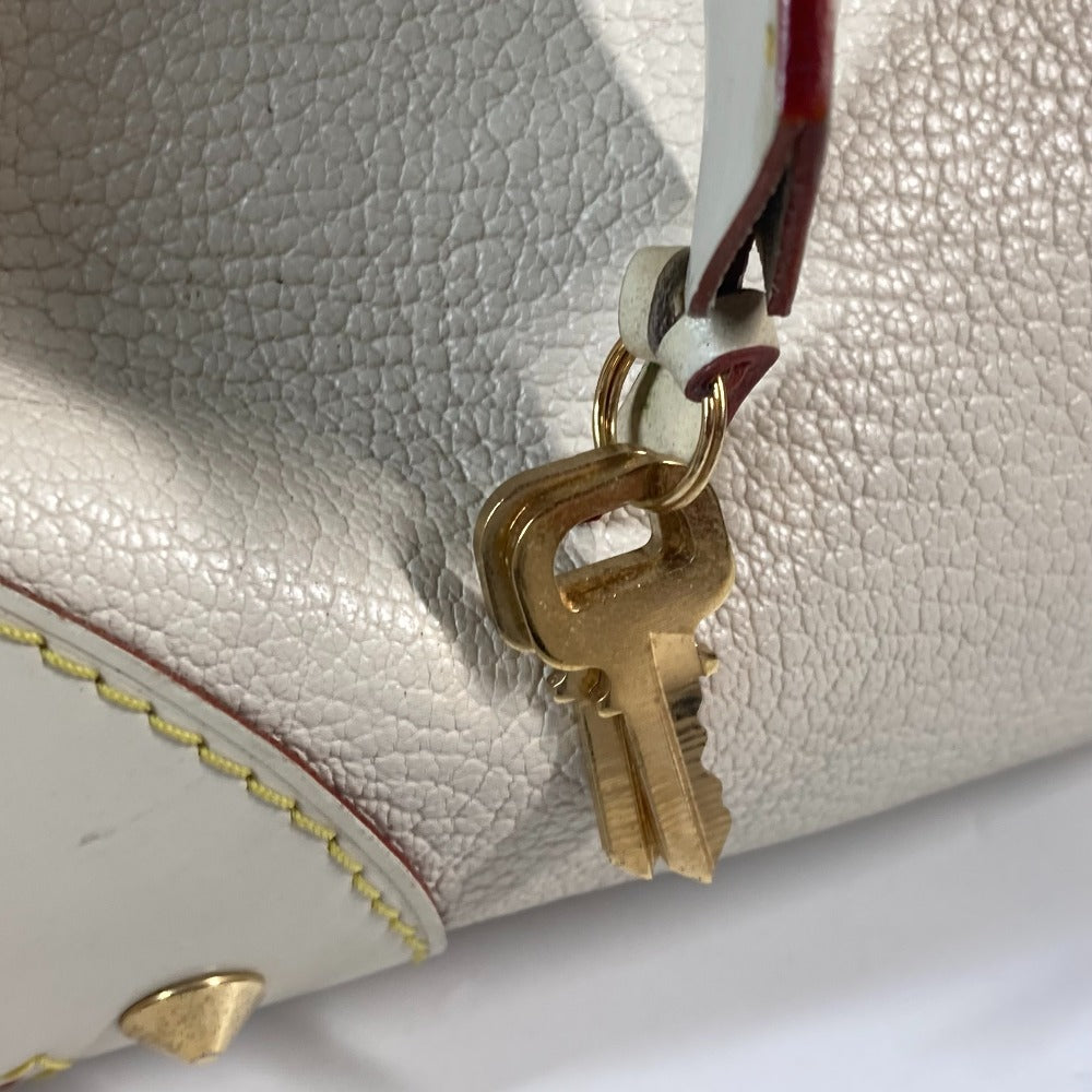 LOUIS VUITTON M95624 スハリ ル ラディウ トートバッグ ショルダーバッグ 肩掛け カバン ハンドバッグ スハリレザー レディース ブロン ホワイト - brandshop-reference