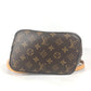LOUIS VUITTON M46319 モノグラム ネオノエBB 巾着バッグ 2WAYバッグ ハンドバッグ ファー 斜め掛け カバン ショルダーバッグ モノグラムキャンバス レディース ブラウン