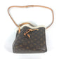 LOUIS VUITTON M46319 モノグラム ネオノエBB 巾着バッグ 2WAYバッグ ハンドバッグ ファー 斜め掛け カバン ショルダーバッグ モノグラムキャンバス レディース ブラウン