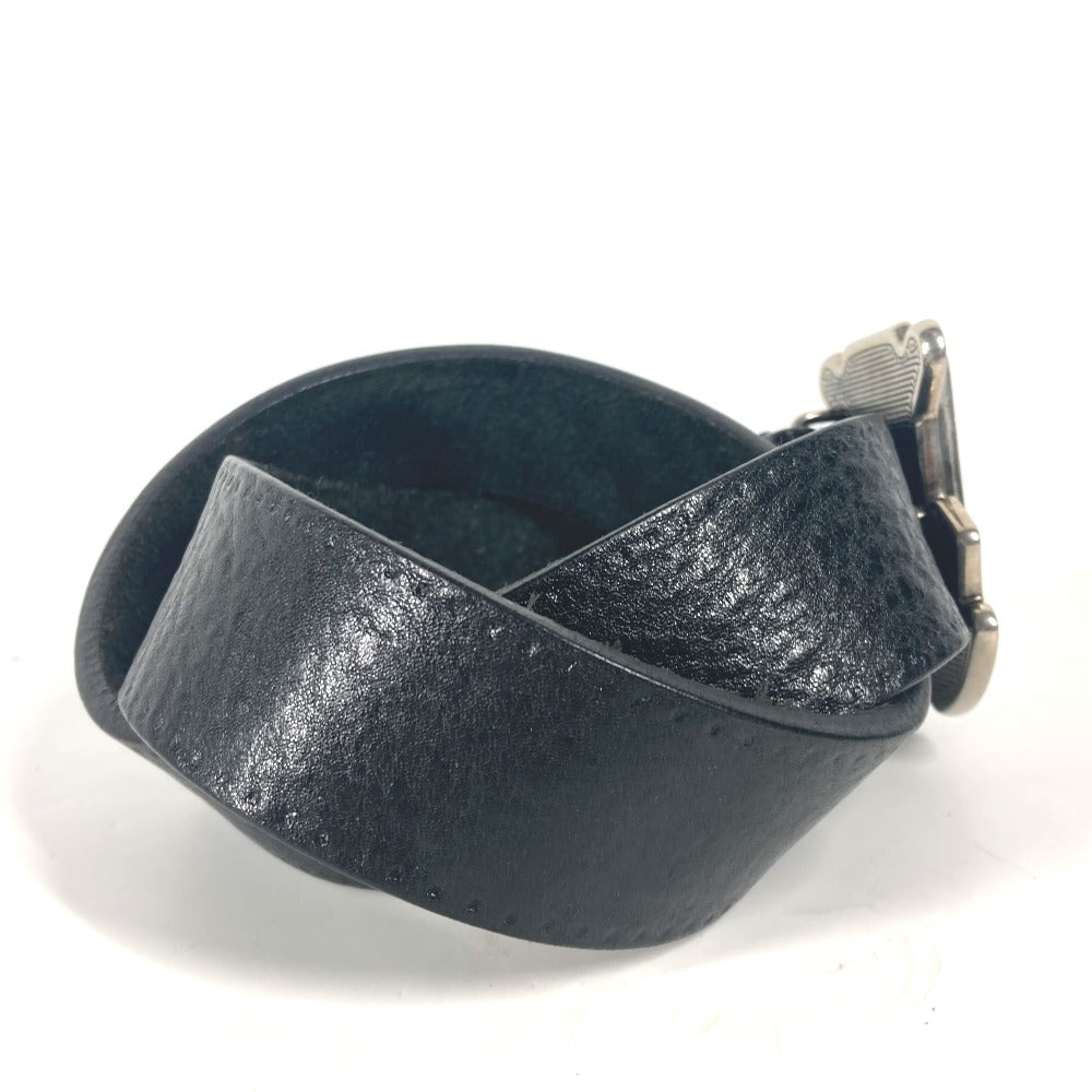 GUCCI 223896 Gロゴ バックル ズボン用ベルト ベルト レザー ユニセックス ブラック - brandshop-reference