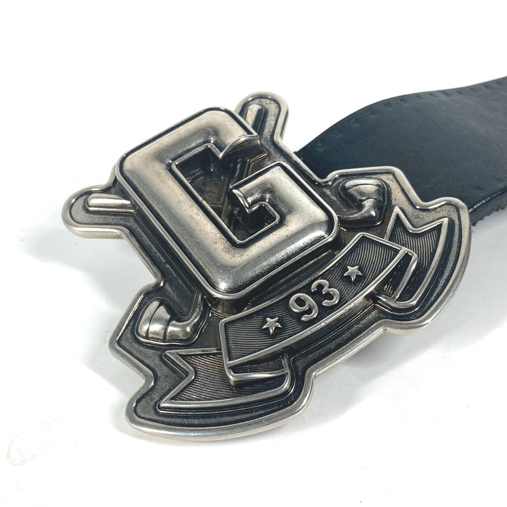 GUCCI 223896 Gロゴ バックル ズボン用ベルト ベルト レザー ユニセックス ブラック - brandshop-reference
