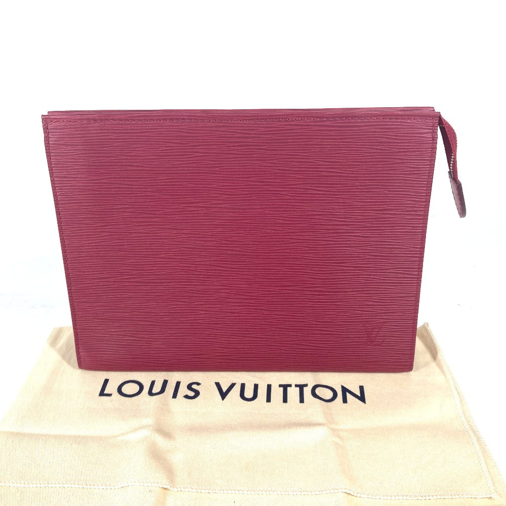 LOUIS VUITTON M41085 エピ ポッシュトワレ26 カバン ポーチ セカンドバッグ クラッチバッグ エピレザー ユニセックス フューシャ レッド - brandshop-reference