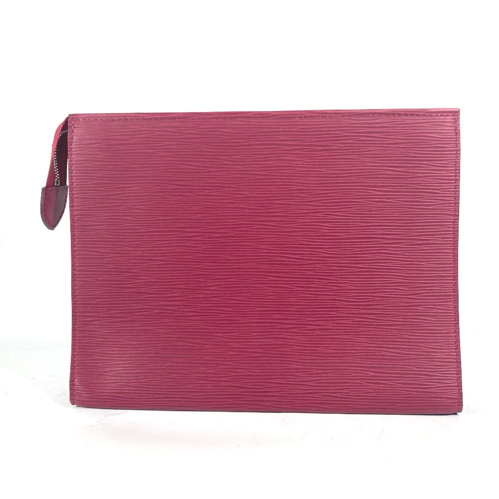 LOUIS VUITTON M41085 エピ ポッシュトワレ26 カバン ポーチ セカンドバッグ クラッチバッグ エピレザー ユニセックス フューシャ レッド - brandshop-reference
