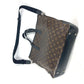 LOUIS VUITTON M56708 モノグラムマカサー ディヴィス 2WAYバッグ カバン 縦型 トートバッグ 斜めかけ ショルダーバッグ モノグラムマカサーキャンバス ユニセックス ブラウン