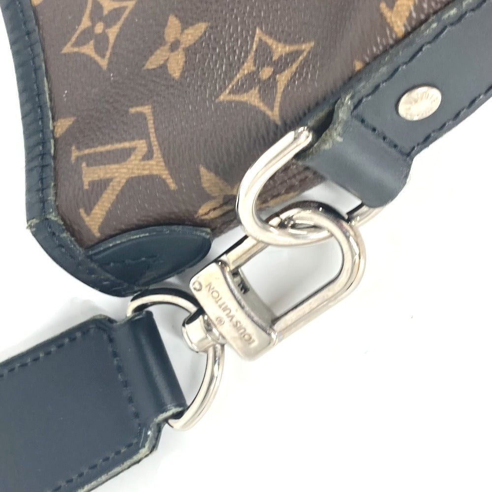 LOUIS VUITTON M56708 モノグラムマカサー ディヴィス 2WAYバッグ カバン 縦型 トートバッグ 斜めかけ ショルダーバッグ モノグラムマカサーキャンバス ユニセックス ブラウン