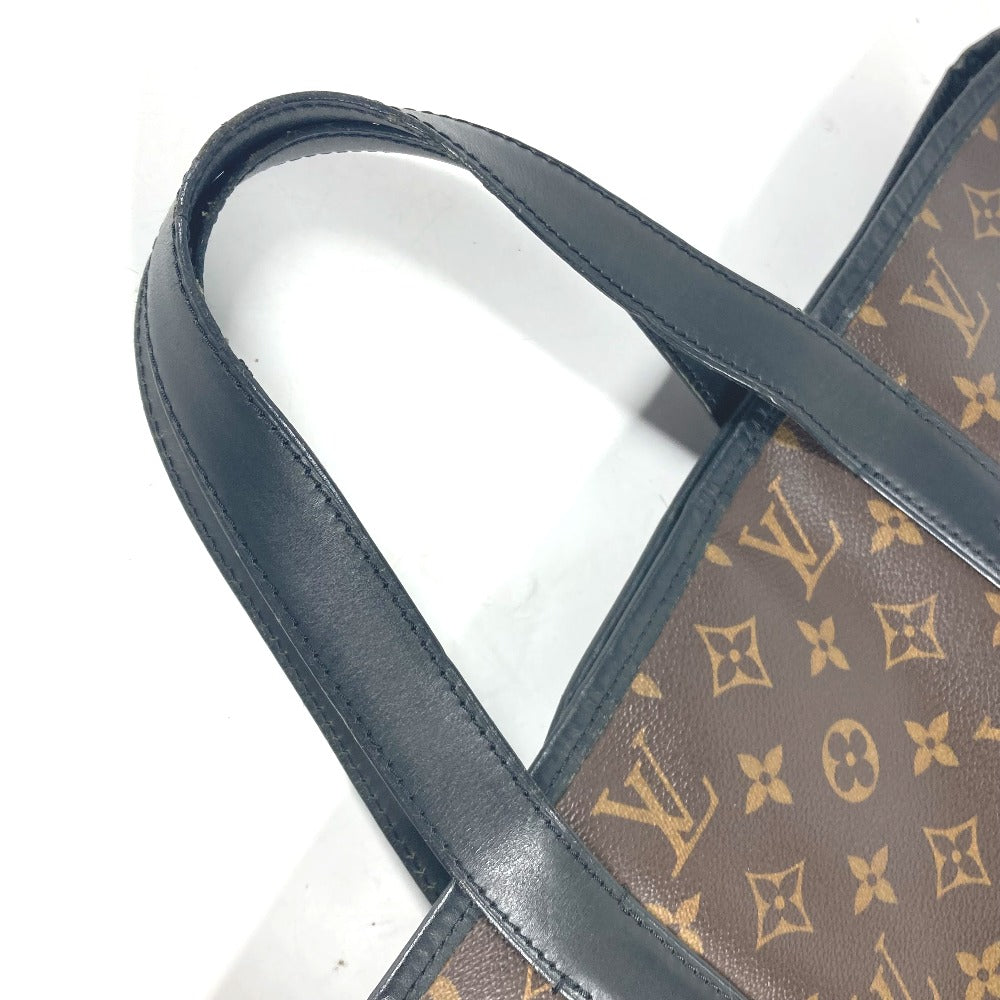 LOUIS VUITTON M56708 モノグラムマカサー ディヴィス 2WAYバッグ カバン 縦型 トートバッグ 斜めかけ ショルダーバッグ モノグラムマカサーキャンバス ユニセックス ブラウン