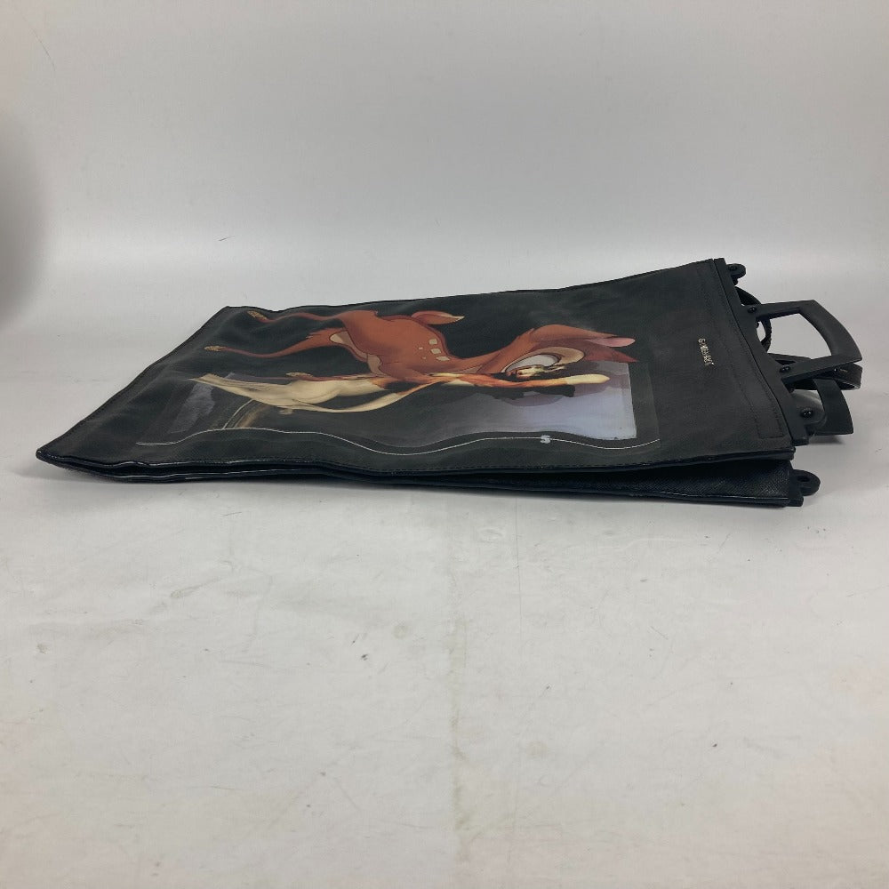 GIVENCHY Disney Bambi 2-Way Handbag/Tote/Shoulder Bag in Black, PVC/Leather, Unisex