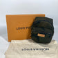 LOUIS VUITTON M44201 supreme シュプリーム コラボ アポロ バックパック ナノ バッグチャーム リュックサック カモフラ キーホルダー キャンバス ユニセックス グリーン