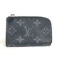 LOUIS VUITTON M63536 モノグラムエクリプス ポルトモネジュール 財布 小銭入れ コインケース モノグラムエクリプスキャンバス メンズ ブラック