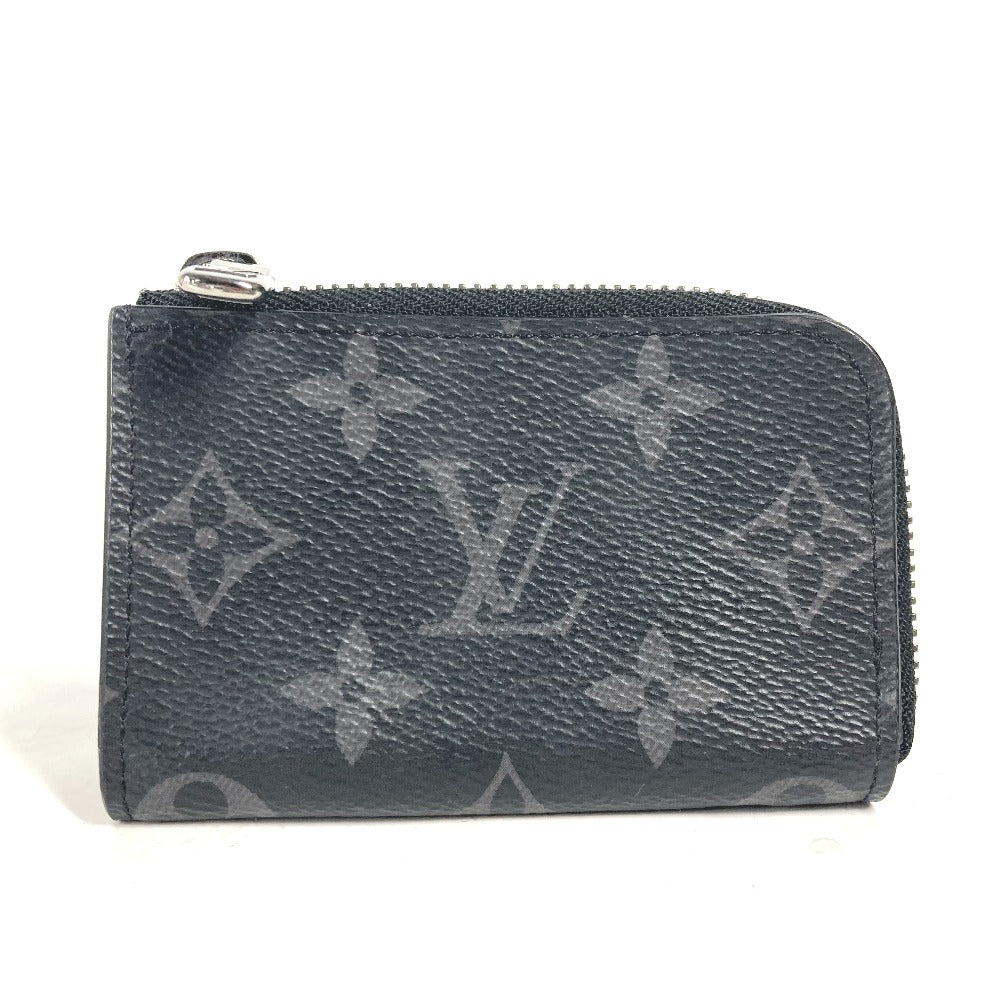 LOUIS VUITTON M63536 モノグラムエクリプス ポルトモネジュール 財布 小銭入れ コインケース モノグラムエクリプスキャンバス メンズ ブラック