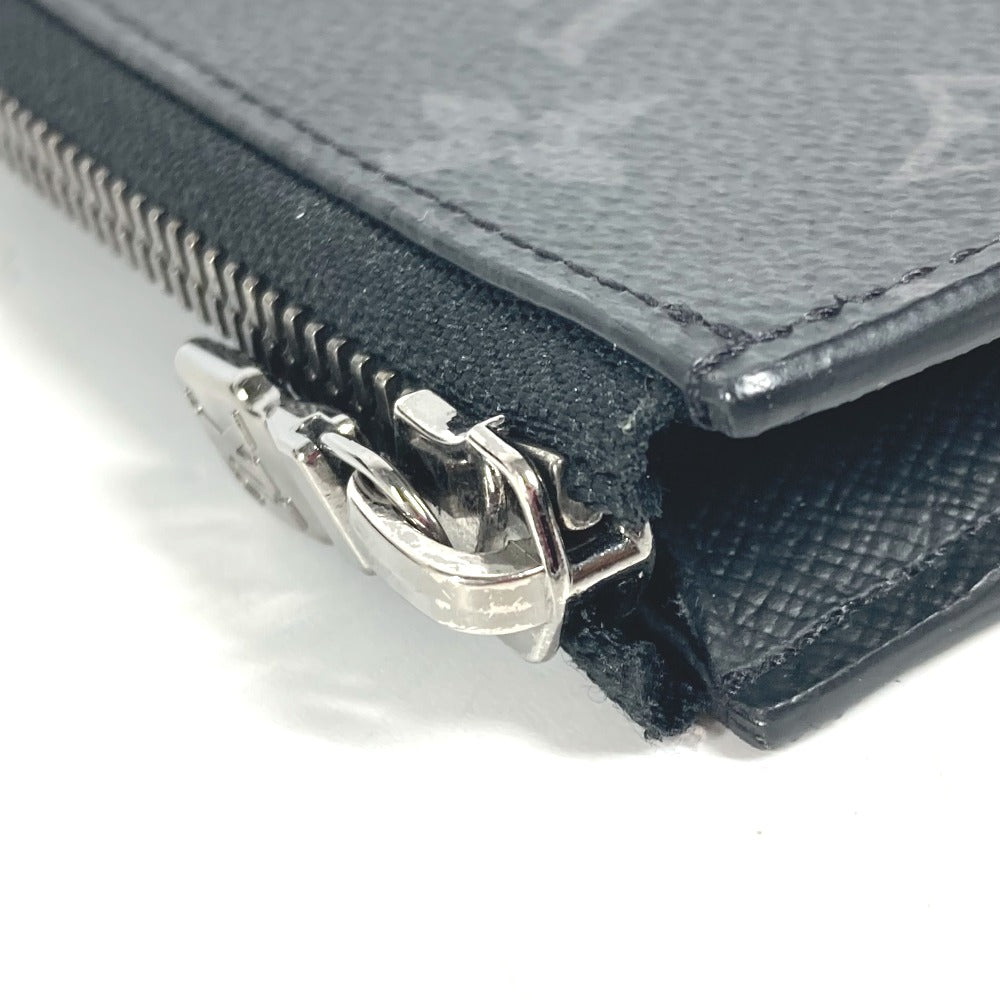 LOUIS VUITTON M63536 モノグラムエクリプス ポルトモネジュール 財布 小銭入れ コインケース モノグラムエクリプスキャンバス メンズ ブラック