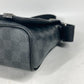 LOUIS VUITTON N41054 ダミエグラフィット ステッカーズ ディストリクトPM カバン 斜め掛け フラップ ショルダーバッグ ダミエグラフィットキャンバス ユニセックス ブラック