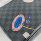 LOUIS VUITTON N41054 ダミエグラフィット ステッカーズ ディストリクトPM カバン 斜め掛け フラップ ショルダーバッグ ダミエグラフィットキャンバス ユニセックス ブラック