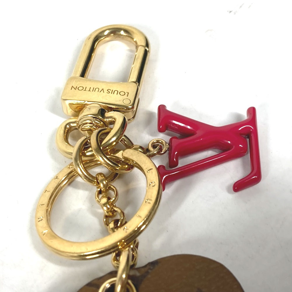 LOUIS VUITTON M01967 犬 ダルメシアン キーホルダー・アニモグラム ドッグ バッグチャーム キーホルダー レザー ユニセックス ホワイト