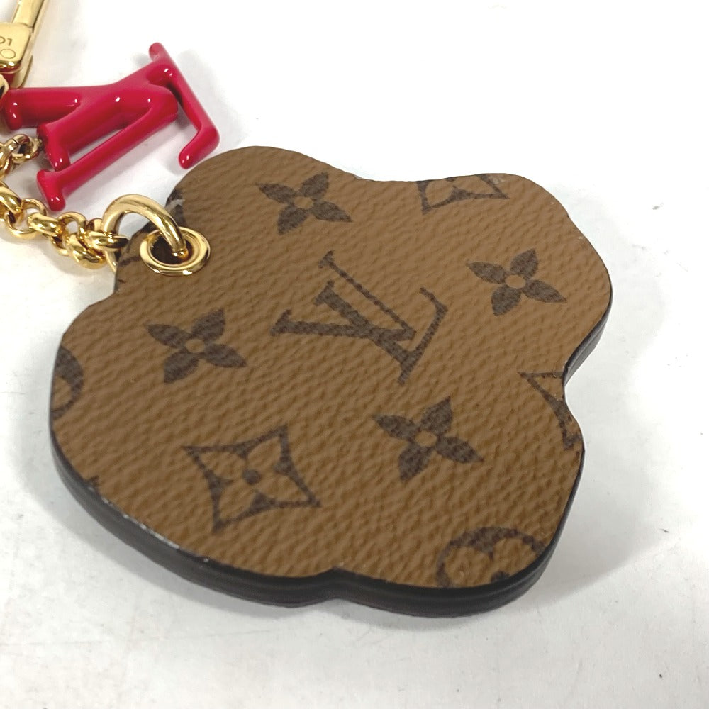 LOUIS VUITTON M01967 犬 ダルメシアン キーホルダー・アニモグラム ドッグ バッグチャーム キーホルダー レザー ユニセックス ホワイト