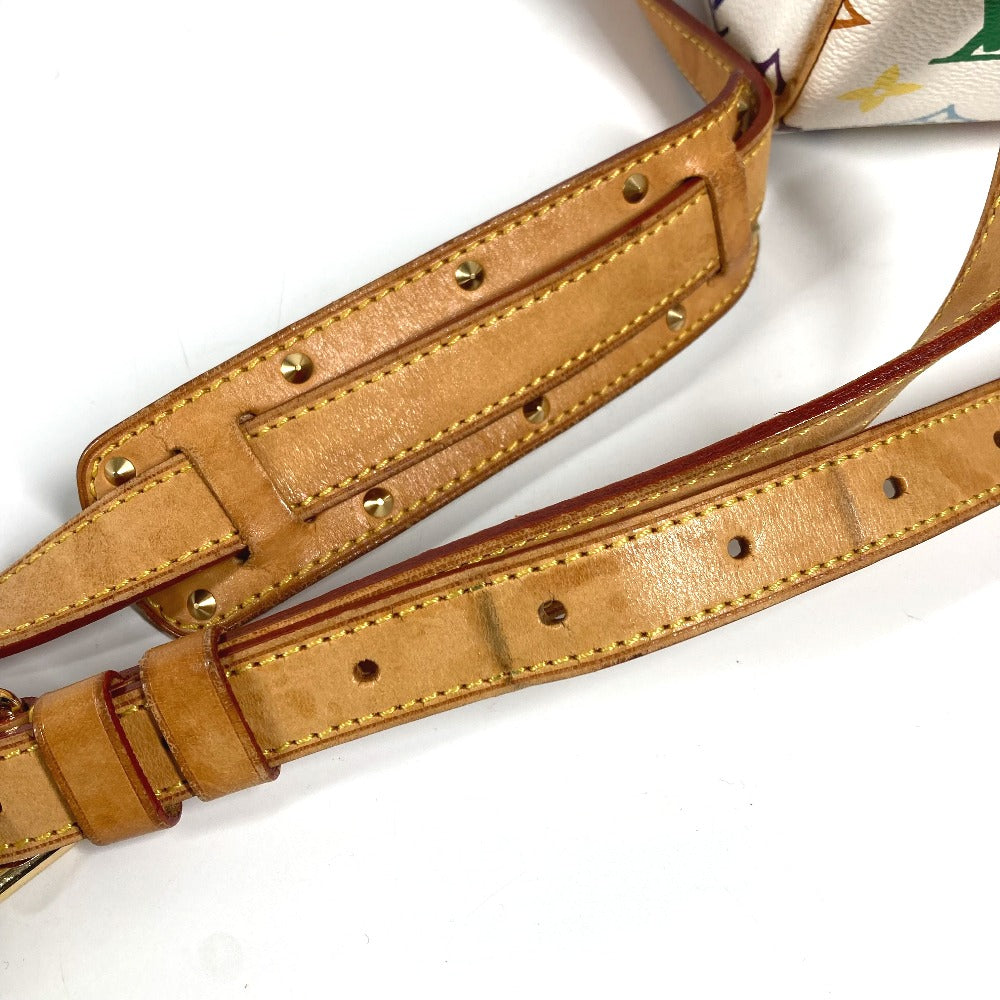 LOUIS VUITTON M92661 モノグラムマルチカラー ソローニュ カバン 肩掛け フラップ ショルダーバッグ モノグラムマルチカラーキャンバス レディース ブロン ホワイト