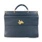 FENDI 7VA462 カバン ハンドバッグ トートバッグ ブリーフケース ダブルフェイス セレリア FFターンロック ラップトップバッグ ビジネスバッグ レザー ユニセックス ブラック