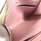 LOUIS VUITTON M58066 MonogramVernisRayures zip-around coin purse Wallet Coin Compartment Stripe coin purse MonogramVernis Beige/pink Used