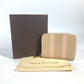 LOUIS VUITTON M58066 MonogramVernisRayures zip-around coin purse Wallet Coin Compartment Stripe coin purse MonogramVernis Beige/pink Used
