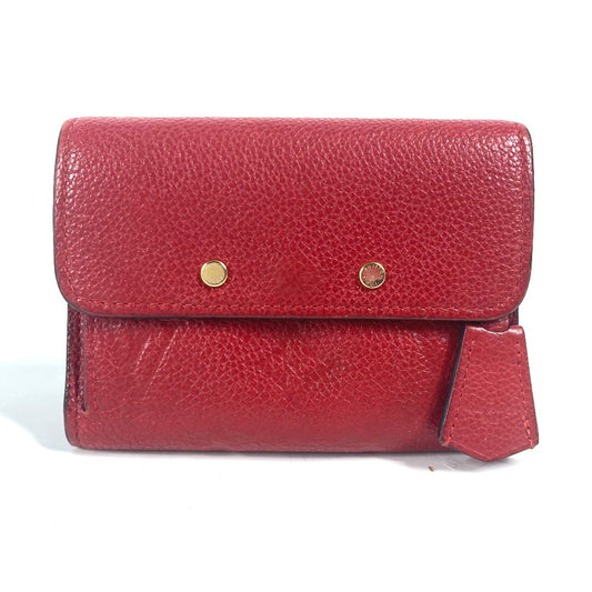 LOUIS VUITTON M62185 モノグラムアンプラント ポルトフォイユ ポンヌフ コンパクト コンパクトウォレット 財布 3つ折り財布 モノグラムアンプラントレザー レディース スリーズ レッド