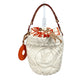 LOUIS VUITTON M25146 Monogram Bucket Bag - LV Vacation Shoulder Handbag, Drawstring Bag, Cotton, Women's, Coco White