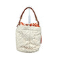 LOUIS VUITTON M25146 Monogram Bucket Bag - LV Vacation Shoulder Handbag, Drawstring Bag, Cotton, Women's, Coco White