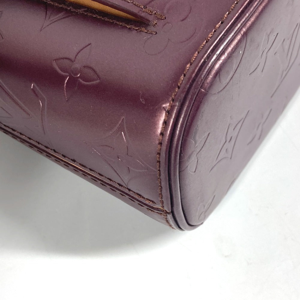 LOUIS VUITTON M55126 Monogram mat Alston Shoulder Bag Shoulder Bag Monogram matte leather Violet purple Used