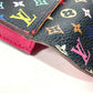 LOUIS VUITTON M66558 モノグラムマルチカラー アンヴェロップ カルト ドゥ ヴィジット 名刺入れ パスケース コインケース カードケース モノグラムマルチカラーキャンバス ユニセックス ノワール マルチカラー