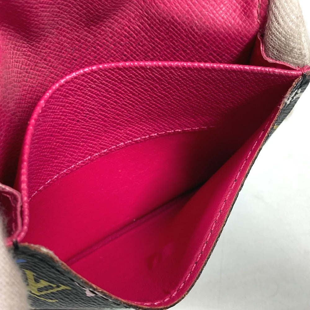 LOUIS VUITTON M66558 モノグラムマルチカラー アンヴェロップ カルト ドゥ ヴィジット 名刺入れ パスケース コインケース カードケース モノグラムマルチカラーキャンバス ユニセックス ノワール マルチカラー