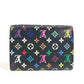 LOUIS VUITTON M66558 モノグラムマルチカラー アンヴェロップ カルト ドゥ ヴィジット 名刺入れ パスケース コインケース カードケース モノグラムマルチカラーキャンバス ユニセックス ノワール マルチカラー