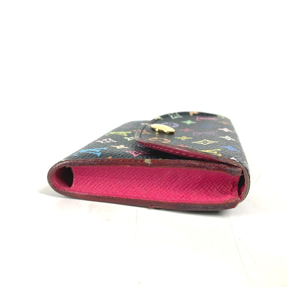 LOUIS VUITTON M66558 モノグラムマルチカラー アンヴェロップ カルト ドゥ ヴィジット 名刺入れ パスケース コインケース カードケース モノグラムマルチカラーキャンバス ユニセックス ノワール マルチカラー
