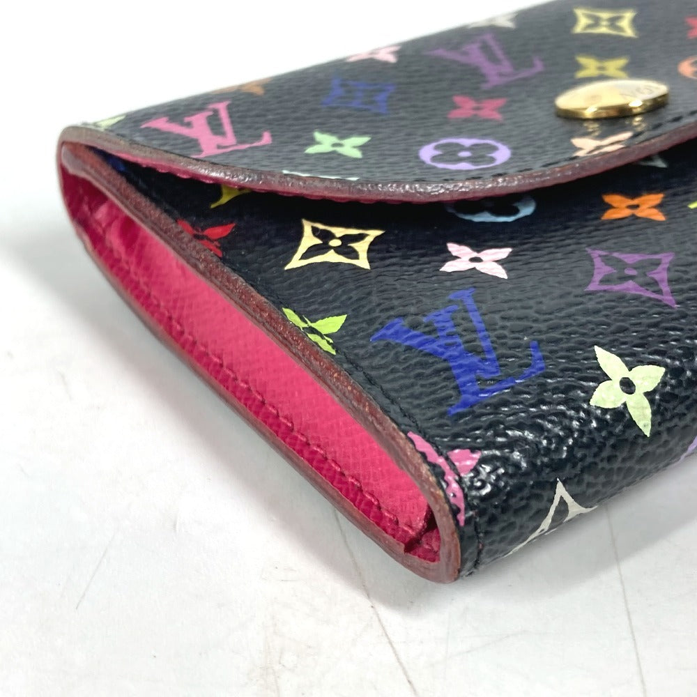 LOUIS VUITTON M66558 モノグラムマルチカラー アンヴェロップ カルト ドゥ ヴィジット 名刺入れ パスケース コインケース カードケース モノグラムマルチカラーキャンバス ユニセックス ノワール マルチカラー