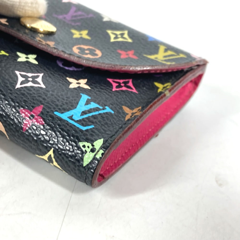 LOUIS VUITTON M66558 モノグラムマルチカラー アンヴェロップ カルト ドゥ ヴィジット 名刺入れ パスケース コインケース カードケース モノグラムマルチカラーキャンバス ユニセックス ノワール マルチカラー