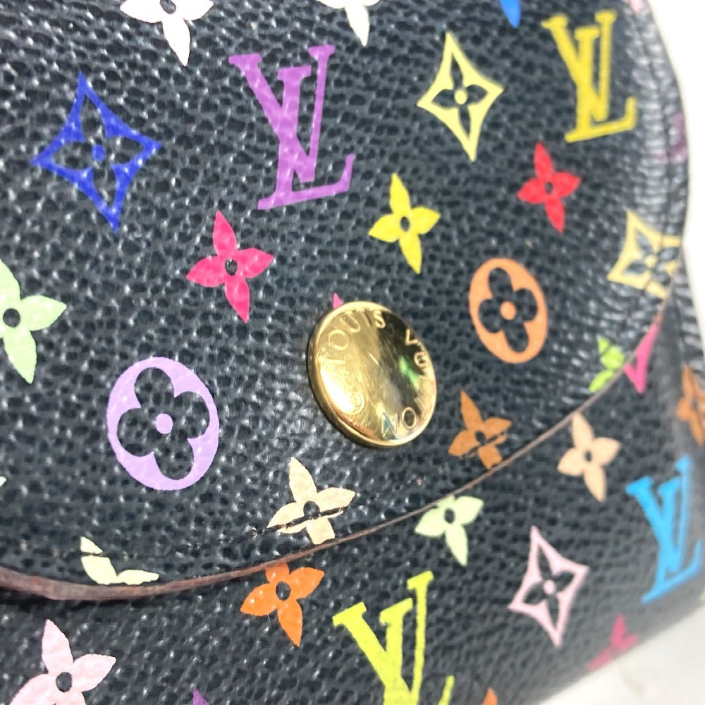 LOUIS VUITTON M66558 モノグラムマルチカラー アンヴェロップ カルト ドゥ ヴィジット 名刺入れ パスケース コインケース カードケース モノグラムマルチカラーキャンバス ユニセックス ノワール マルチカラー