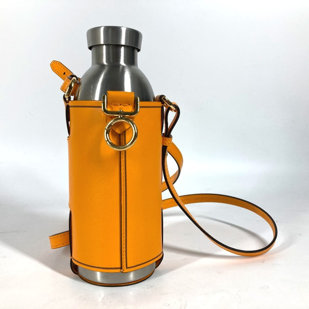FENDI 7AR972 24BOTTLES ウォーターボトル 水筒 ロゴ ボトルケース付き タンブラー SS ユニセックス オレンジ