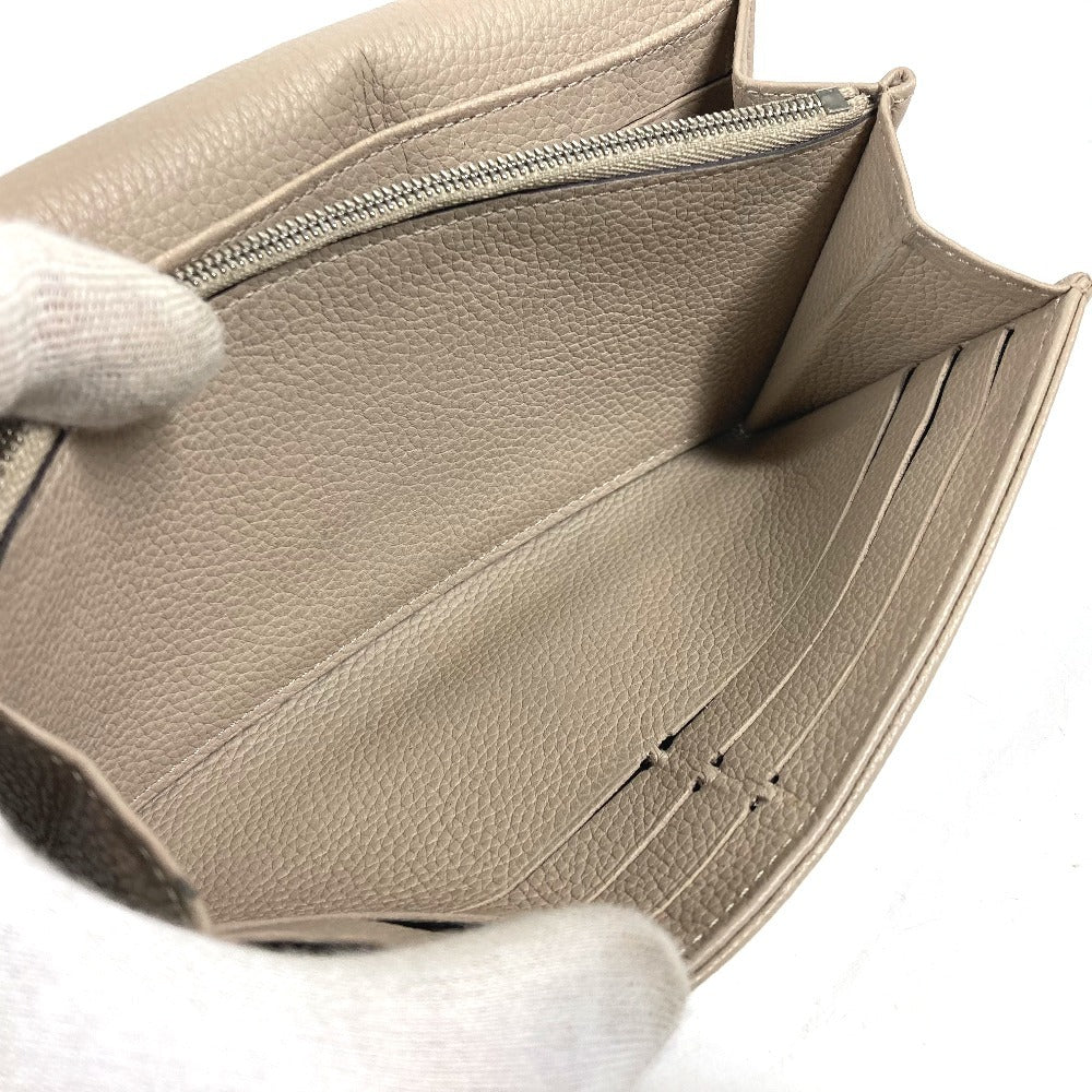 LOUIS VUITTON M60144 モノグラムマヒナ ポルトフォイユ イリス ロングウォレット フラップ 長財布 モノグラムマヒナレザー レディース ガレ ベージュ