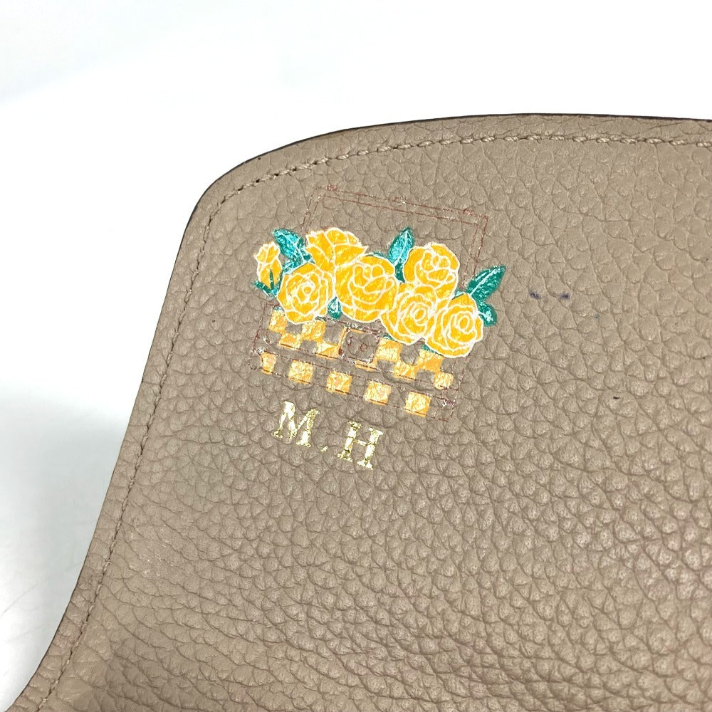 LOUIS VUITTON M60144 モノグラムマヒナ ポルトフォイユ イリス ロングウォレット フラップ 長財布 モノグラムマヒナレザー レディース ガレ ベージュ
