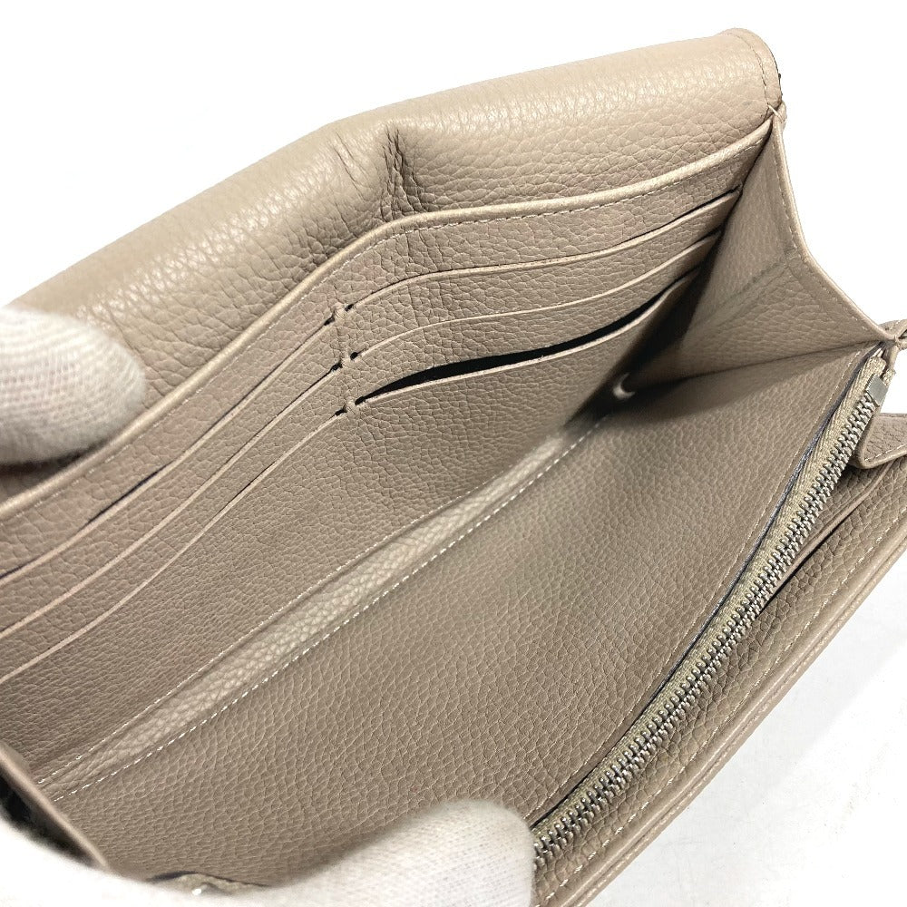LOUIS VUITTON M60144 モノグラムマヒナ ポルトフォイユ イリス ロングウォレット フラップ 長財布 モノグラムマヒナレザー レディース ガレ ベージュ