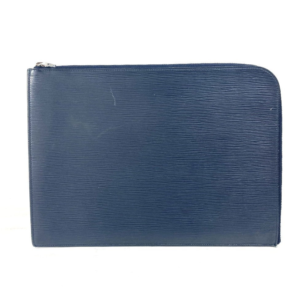 LOUIS VUITTON M58820 エピ ポシェットジュールGM セカンドバッグ カバン ポーチ L字ファスナー クラッチバッグ エピレザー ユニセックス ブルーマリーヌ ブルー