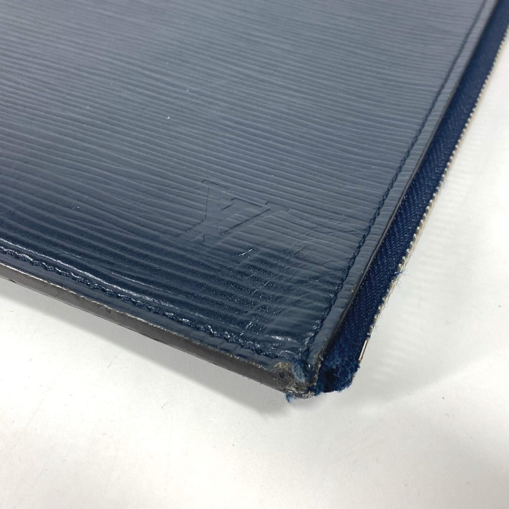 LOUIS VUITTON M58820 エピ ポシェットジュールGM セカンドバッグ カバン ポーチ L字ファスナー クラッチバッグ エピレザー ユニセックス ブルーマリーヌ ブルー