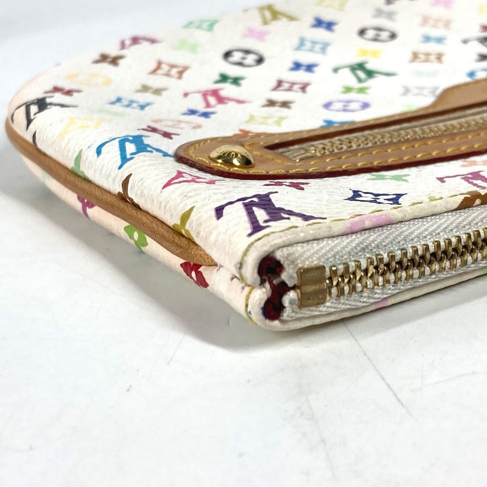 LOUIS VUITTON M60027 モノグラムマルチカラー ポシェットGM クラッチバッグ マルチポーチ 村上隆 ポーチ モノグラムマルチカラーキャンバス レディース ブロン ホワイト