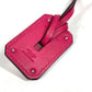 HERMES O'Kelly GM Accessory Long Necklace in Swift Leather, Women's, Rose Mexico Pink