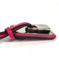 HERMES O'Kelly GM Accessory Long Necklace in Swift Leather, Women's, Rose Mexico Pink