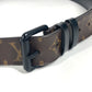 LOUIS VUITTON MP228T モノグラム サンチュールシグネチャー 35MM チェーン ズボン用ベルト ベルト モノグラムキャンバス メンズ オレンジ